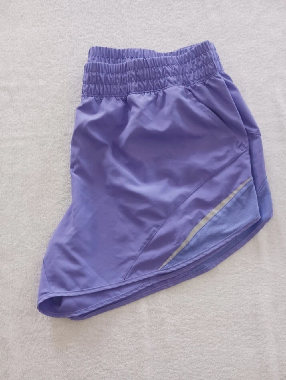 Athletic Works Women's Lavender Unlined Running Shorts Size XL (16-18) W/pockets